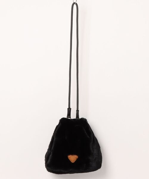 BILLABONG（ビラボン）の「BILLABONG ウィメンズ FUR SHOULDER BAG ショルダーバッグ 【2026年秋冬モデル】（ショルダーバッグ・レディース・アイボリー/ブラウン系その他/ブラック/ベージュ・FREE）」の3枚目の写真