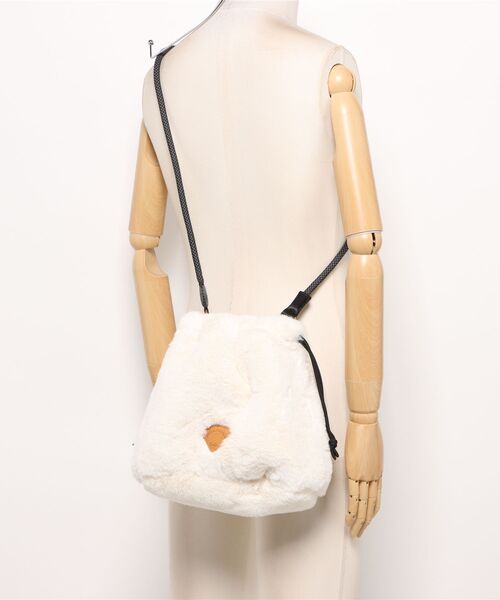 BILLABONG（ビラボン）の「BILLABONG ウィメンズ FUR SHOULDER BAG ショルダーバッグ 【2026年秋冬モデル】（ショルダーバッグ・レディース・アイボリー/ブラウン系その他/ブラック/ベージュ・FREE）」の7枚目の写真