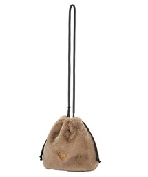 BILLABONG ウィメンズ FUR SHOULDER BAG ショルダーバッグ 【2026年秋冬モデル】/ビラボンファーショルダー巾着バッグ