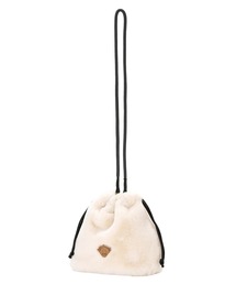 BILLABONG ウィメンズ FUR SHOULDER BAG ショルダーバッグ 【2026年秋冬モデル】/ビラボンファーショルダー巾着バッグ
