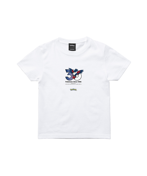 ZOZOSPOT（ゾゾスポット）の「Pokemon 30th Anniversary 1025 T-shirt 「ドンカラス」（Tシャツ/カットソー・レディース・ホワイト・SMALL/MEDIUM/LARGE/X-LARGE/XX-LARGE/XXX-LARGE/100cm/110cm/120cm/130cm/140cm/150cm/160cm）」の2枚目の写真