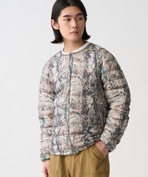 Men's Crewneck Inner Down Jacket - Tree Camo Print