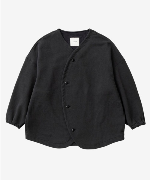 rehacer（レアセル）の「rehacer : Round Hem Cardigan / ラウンド ヘム カーディガン（カーディガン/ボレロ・メンズ・ブラック/グレー・X-LARGE/LARGE/MEDIUM/SMALL）」の7枚目の写真
