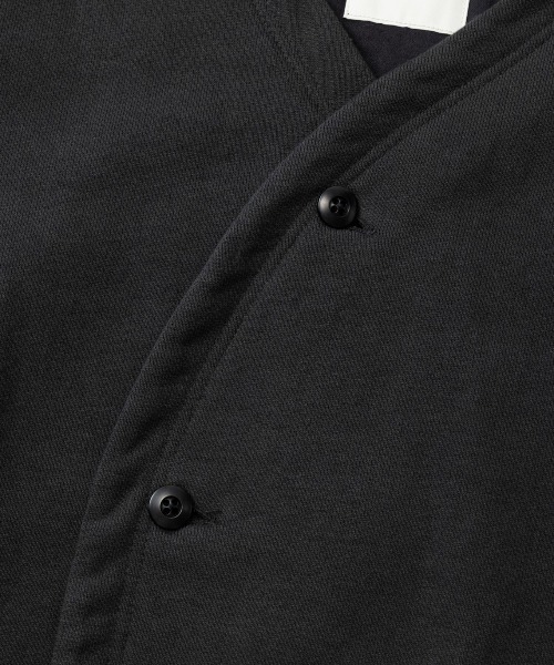 rehacer（レアセル）の「rehacer : Round Hem Cardigan / ラウンド ヘム カーディガン（カーディガン/ボレロ・メンズ・ブラック/グレー・X-LARGE/LARGE/MEDIUM/SMALL）」の10枚目の写真