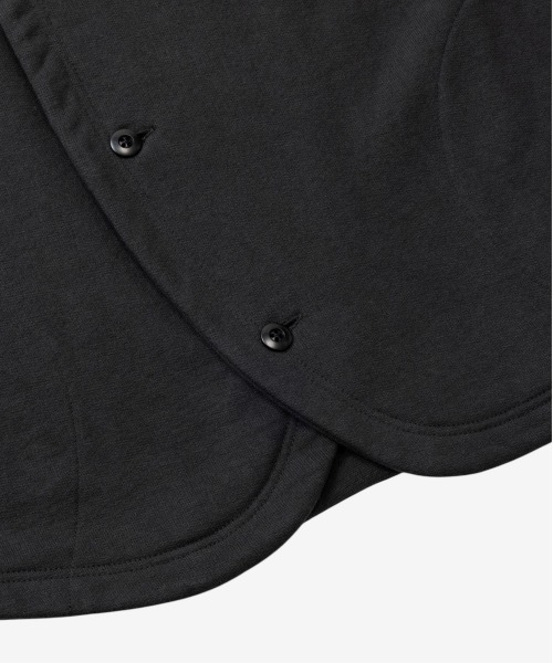 rehacer（レアセル）の「rehacer : Round Hem Cardigan / ラウンド ヘム カーディガン（カーディガン/ボレロ・メンズ・ブラック/グレー・X-LARGE/LARGE/MEDIUM/SMALL）」の11枚目の写真