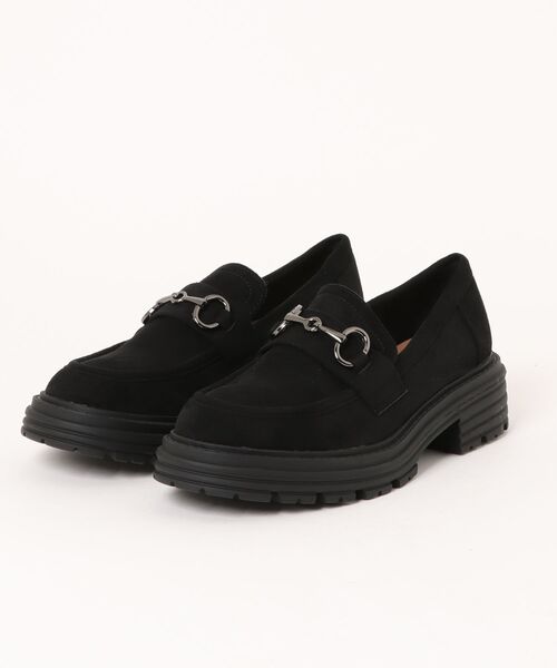 Bridget Birkin(ブリジットバーキン)の「【Bridget Birkin】ビットベルトローファー(51672B)(ローファー・レディース・ブラック系その他・38/39)」の1枚目の写真