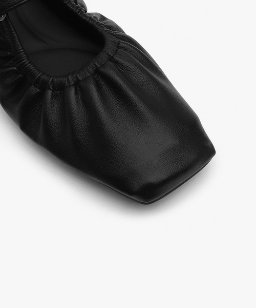 SAPPUN(サプン)の「Libella(リベラ)メリージェーンフラットパンプス(220-65108)SAPPUN(サプン)(パンプス・レディース・ブラック/アイボリー・22.5/23/23.5/24/24.5)」の7枚目の写真