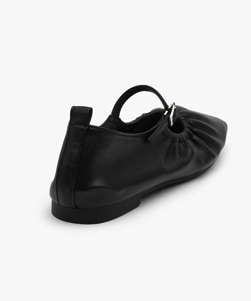 SAPPUN(サプン)の「Libella(リベラ)メリージェーンフラットパンプス(220-65108)SAPPUN(サプン)(パンプス・レディース・ブラック/アイボリー・22.5/23/23.5/24/24.5)」の10枚目の写真