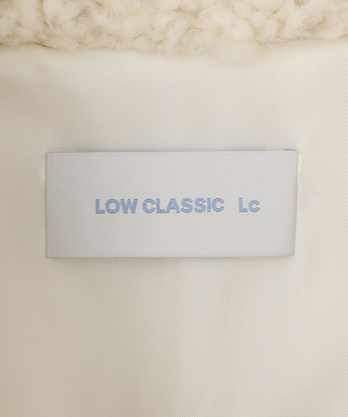 U by SPICK&SPAN(ユーバイスピックアンドスパン)の「LOW CLASSIC Lc / ロウ クラシック エルシー FUZZY FAKE FUR JK(その他アウター・レディース・アイボリー・MEDIUM)」の7枚目の写真