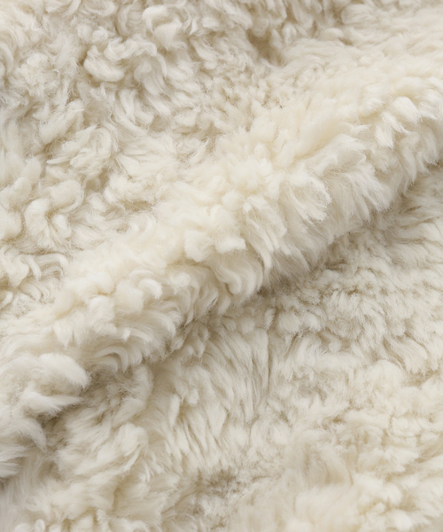 U by SPICK&SPAN(ユーバイスピックアンドスパン)の「LOW CLASSIC Lc / ロウ クラシック エルシー FUZZY FAKE FUR JK(その他アウター・レディース・アイボリー・MEDIUM)」の9枚目の写真