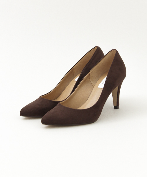 URBAN RESEARCH（アーバンリサーチ）の「UR MILLIWM PointedPumps（パンプス・レディース・ピンク/グレー/ダークブラウン/ベージュ/ブラック・23.5/24/23/24.5/22.5）」の3枚目の写真