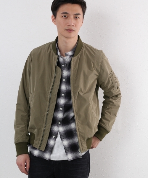 GLOBAL WORK（グローバルワーク）の「バンドカラーソフトフランネル/719673（シャツ/ブラウス・メンズ・ブラック/ネイビー/ライトパープル・SMALL/MEDIUM/X-LARGE/LARGE）」の5枚目の写真