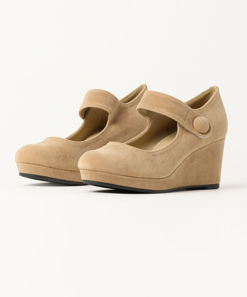 Realta(レアルタ)の「Realta(レアルタ)カラバリ豊富なウェッジソールパンプス(パンプス・レディース・レッド/グレー系その他/アイボリー/ブラック/ブラウン/ベージュ系その他/グリーン/ピンク/ブラック系その他/グレー/ベージュ/ネイビー・LL/L/S/M)」の7枚目の写真