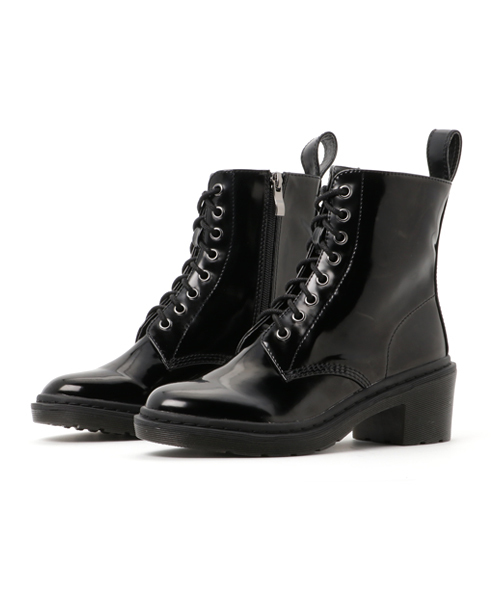 MOUSSY（マウジー）の「LACE UP BOOTS（ブーツ・レディース・ブラック/ボルドー・SMALL/MEDIUM/LARGE）」の2枚目の写真