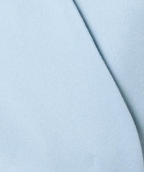 BEAUTY&YOUTH UNITED ARROWS（ビューティーアンドユースユナイテッドアローズ）の「BY ビーバータッチ カラーレスコート◆（その他アウター・レディース・ライトグレー/ライトブルー・MEDIUM/SMALL）」の13枚目の写真