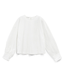 M0627 ドロップショルダーコンビTシャツ