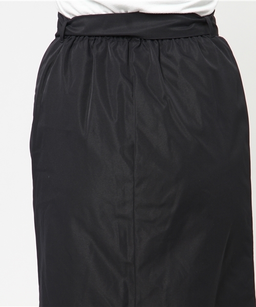 laboratory work（ラボラトリーワーク）の「リボンベルト付きチューリップスカート（スカート・レディース・カーキ/ベージュ/ネイビー・MEDIUM）」の8枚目の写真