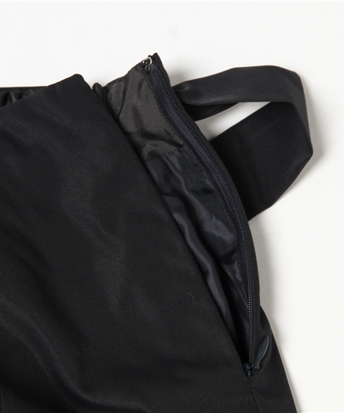 laboratory work（ラボラトリーワーク）の「リボンベルト付きチューリップスカート（スカート・レディース・カーキ/ベージュ/ネイビー・MEDIUM）」の14枚目の写真