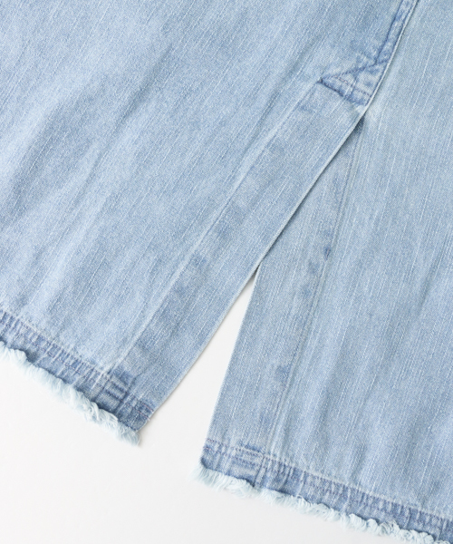 SENSE OF PLACE by URBAN RESEARCH（センスオブプレイスバイアーバンリサーチ）の「デニムガウン(7分袖)（その他アウター・メンズ・ライトインディゴブルー・MEDIUM/LARGE）」の13枚目の写真