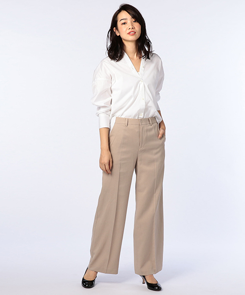 NOLLEY’S（ノーリーズ）の「バックスリットシャツ（シャツ/ブラウス・レディース・オフホワイト/ブルー/ネイビー・00/2）」の14枚目の写真