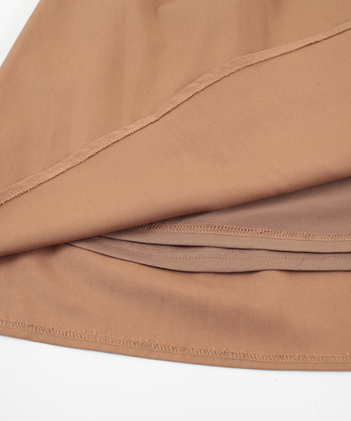 titivate（ティティベイト）の「ﾊｲｳｴｽﾄﾍﾞﾙﾄ付きﾌﾚｱｽｶｰﾄ（スカート・レディース・ブラック/ベージュ/ブラウン/グリーン/ネイビー/パープル/カーキ/モカ/チャコールグレー・L/M/S）」の20枚目の写真