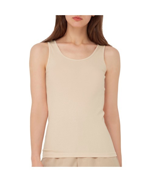 Tuche（トゥシェ）の「Tuche（トゥシェ）着るコスメ　タンクトップ（インナーウェア/肌着・レディース・ブラック/ベージュ/ブラウン/オフホワイト/ピンク/ブルー系その他・LARGE/MEDIUM）」の15枚目の写真