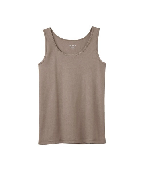 Tuche（トゥシェ）の「Tuche（トゥシェ）着るコスメ　タンクトップ（インナーウェア/肌着・レディース・ブラック/ベージュ/ブラウン/オフホワイト/ピンク/ブルー系その他・LARGE/MEDIUM）」の17枚目の写真