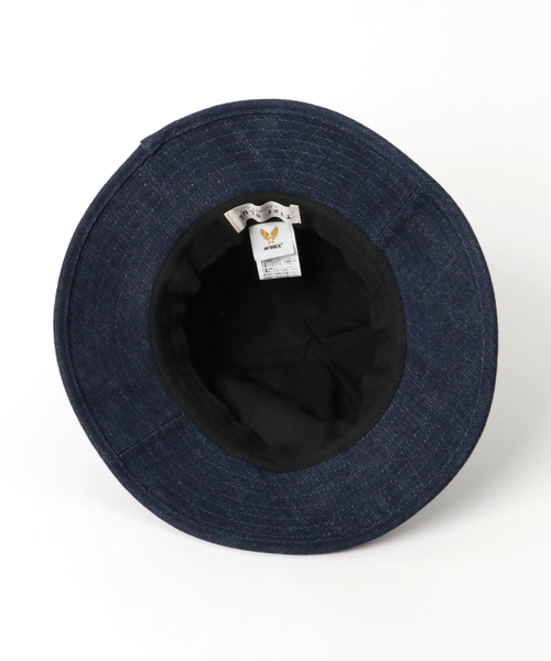 AVIREX(アヴィレックス)の「【直営店限定】AVIREX/ アヴィレックス/ DS AVI DENIM HAT/ デニムハット(ハット・メンズ・ブルー系その他/ワンウォッシュ・FREE)」の3枚目の写真