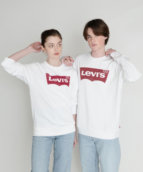Levi's（リーバイス）の「Levi's/リーバイス クルーネックスウェットシャツ GRAPHIC CREW SWTSHIRT- G HM AMA CREW GAP WHITE Graphic（スウェット・メンズ・ナチュラル・MEDIUM/X-SMALL/SMALL/LARGE/X-LARGE/XX-LARGE）」の8枚目の写真