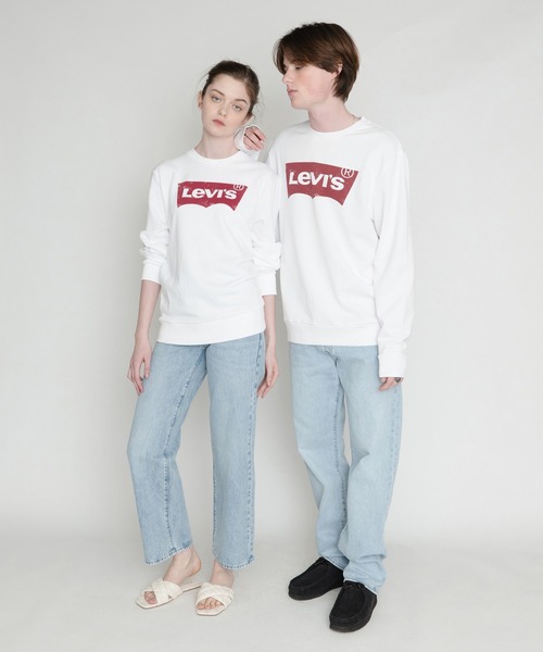 Levi's（リーバイス）の「Levi's/リーバイス クルーネックスウェットシャツ GRAPHIC CREW SWTSHIRT- G HM AMA CREW GAP WHITE Graphic（スウェット・メンズ・ナチュラル・MEDIUM/X-SMALL/SMALL/LARGE/X-LARGE/XX-LARGE）」の11枚目の写真