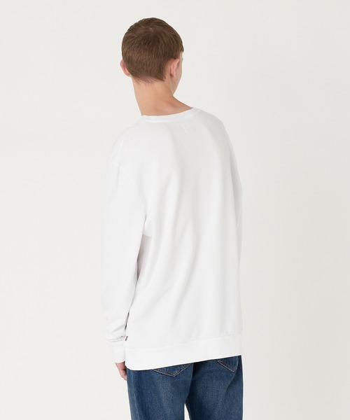 Levi's（リーバイス）の「Levi's/リーバイス クルーネックスウェットシャツ GRAPHIC CREW SWTSHIRT- G HM AMA CREW GAP WHITE Graphic（スウェット・メンズ・ナチュラル・MEDIUM/X-SMALL/SMALL/LARGE/X-LARGE/XX-LARGE）」の20枚目の写真