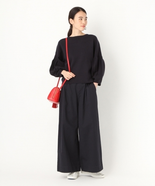 niko and...（ニコアンド）の「オリジナルチノバギーパンツ【niko and ...】（チノパンツ・レディース・ベージュ/ネイビー/ライトグリーン・4/3）」の12枚目の写真