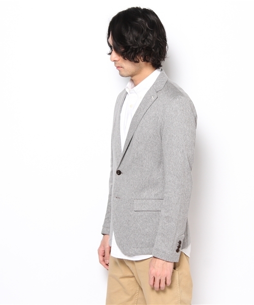 BEAUTY&YOUTH UNITED ARROWS（ビューティーアンドユースユナイテッドアローズ）の「BY ラッセル シルケット カット ジャケット◆（テーラードジャケット・メンズ・グレー/ネイビー/ブラック・SMALL/MEDIUM/LARGE/X-LARGE）」の5枚目の写真