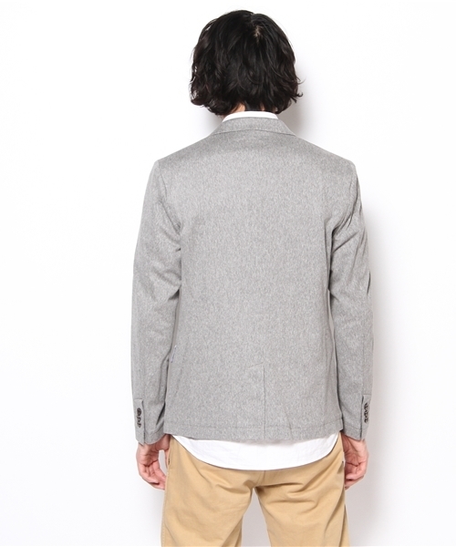 BEAUTY&YOUTH UNITED ARROWS（ビューティーアンドユースユナイテッドアローズ）の「BY ラッセル シルケット カット ジャケット◆（テーラードジャケット・メンズ・グレー/ネイビー/ブラック・SMALL/MEDIUM/LARGE/X-LARGE）」の6枚目の写真