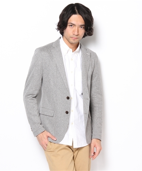 BEAUTY&YOUTH UNITED ARROWS（ビューティーアンドユースユナイテッドアローズ）の「BY ラッセル シルケット カット ジャケット◆（テーラードジャケット・メンズ・グレー/ネイビー/ブラック・SMALL/MEDIUM/LARGE/X-LARGE）」の7枚目の写真