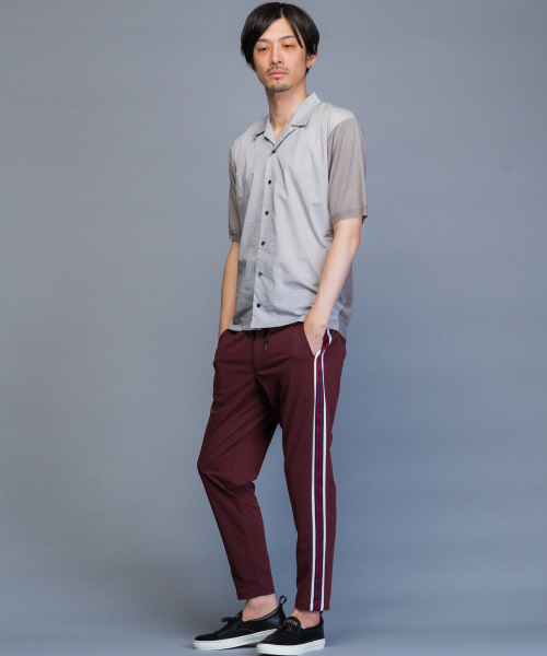 5351 POUR LES HOMMES（ゴーサンゴーイチプールオム）の「ダブルクロストラウザーパンツ（その他パンツ・メンズ・ブラック/ボルドー・44/44(S)/46(M)/48(L)/46/48）」の14枚目の写真