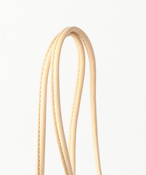 BEAUTY&YOUTH UNITED ARROWS(ビューティーアンドユースユナイテッドアローズ)の「BY PVC ミニドローストバッグ -2WAY-¨ о(ショルダーバッグ・レディース・ホワイト/ブラック/ブラウン・FREE)」の12枚目の写真