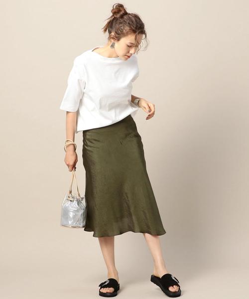 BEAUTY&YOUTH UNITED ARROWS(ビューティーアンドユースユナイテッドアローズ)の「BY PVC ミニドローストバッグ -2WAY-¨ о(ショルダーバッグ・レディース・ホワイト/ブラック/ブラウン・FREE)」の4枚目の写真