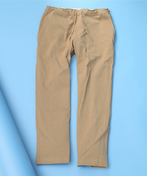 JOURNAL STANDARD(ジャーナルスタンダード)の「16/2ヘビー天竺アンクル トラックパンツ #(その他パンツ・メンズ・ブラック/ベージュ/グレー/グリーン/コバルトブルー・SMALL/MEDIUM/LARGE)」の1枚目の写真