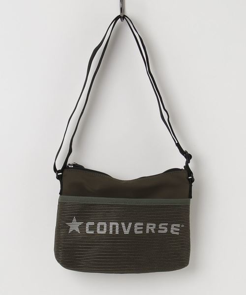 CONVERSE（コンバース）の「【CONVERSE】コンバース クラシック サコッシュ（ショルダーバッグ・レディース・グレー/ブラック/ダークオリーブ/ロイヤルブルー・ONESIZE）」の9枚目の写真