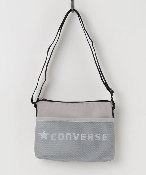 CONVERSE（コンバース）の「【CONVERSE】コンバース クラシック サコッシュ（ショルダーバッグ・レディース・グレー/ブラック/ダークオリーブ/ロイヤルブルー・ONESIZE）」の8枚目の写真