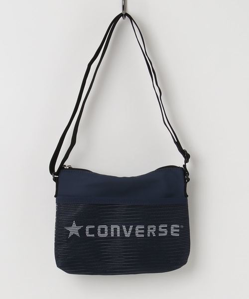CONVERSE（コンバース）の「【CONVERSE】コンバース クラシック サコッシュ（ショルダーバッグ・レディース・グレー/ブラック/ダークオリーブ/ロイヤルブルー・ONESIZE）」の4枚目の写真