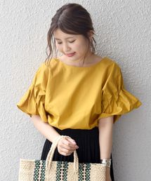 Khaju | Khaju:タックスリーブブラウス【一部店舗・WEB限定】◇(シャツ/ブラウス)