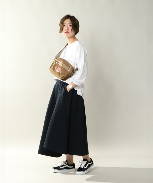 notch.（ノッチ）の「チノボリュームラッピングスカート（スカート・レディース・ブラック/ベージュ/ネイビー・M/L）」の20枚目の写真