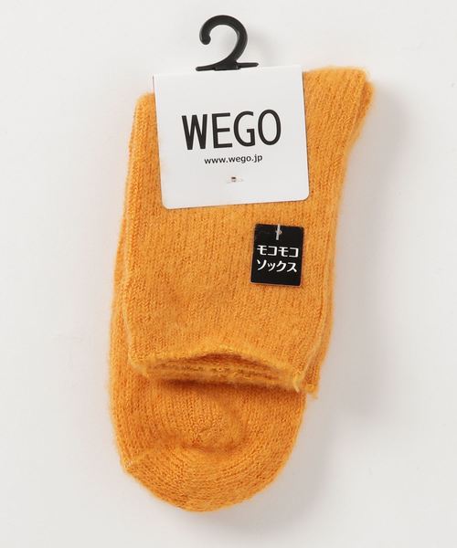 WEGO(ウィゴー)の「WEGO/もこもこソックス(ソックス/靴下・レディース・ホワイト/ブラック/ダークグリーン/グレー/レッド/ピンク/ブルー/マスタード/キャメル/ピンク系その他/ワイン・FREE)」の6枚目の写真