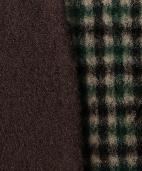 6（ロク）の「＜6(ROKU)＞DOUOBLE REVER GOWN COAT/コート（その他アウター・レディース・モカ/ケリー/ダークブラウン・38/36/34）」の8枚目の写真