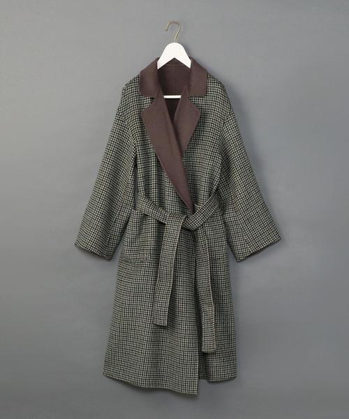 6 ROKU DOUOBLE REVER GOWN COAT コート 6（ロク）の「＜6(ROKU)＞DOUOBLE REVER GOWN COAT/コート