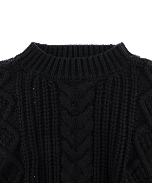 ALEXIA STAM（アリシアスタン）の「Belt Attached Cable Knit