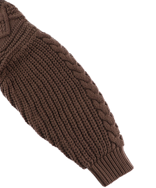 ALEXIA STAM（アリシアスタン）の「Belt Attached Cable Knit