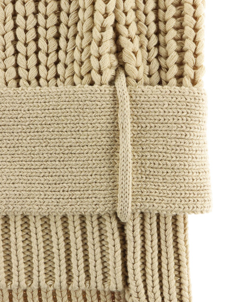 ALEXIA STAM（アリシアスタン）の「Belt Attached Cable Knit